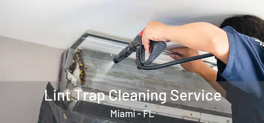 Lint Trap Cleaning Service Miami - FL